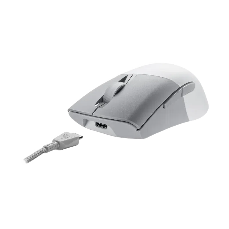 Игровая мышь ASUS ROG Keris Wireless AimPoint, White 4