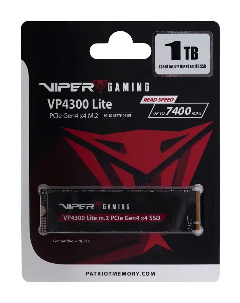 Unitate SSD VIPER (by Patriot) VP4300 LITE, 1 ТB, Black 3