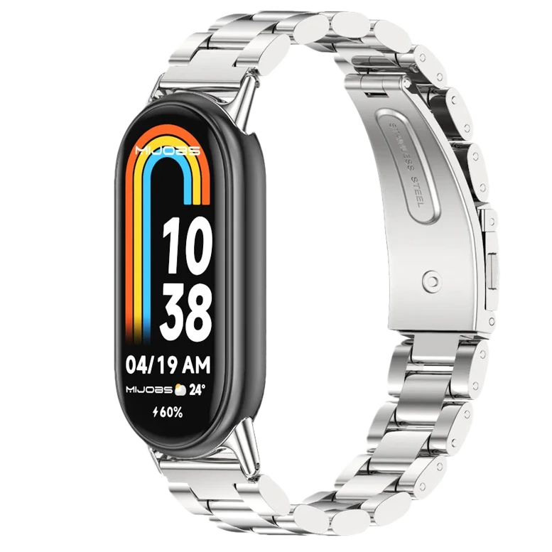 Ремешок Xiaomi Strap Metal Smart Band 8/9 Silver 2