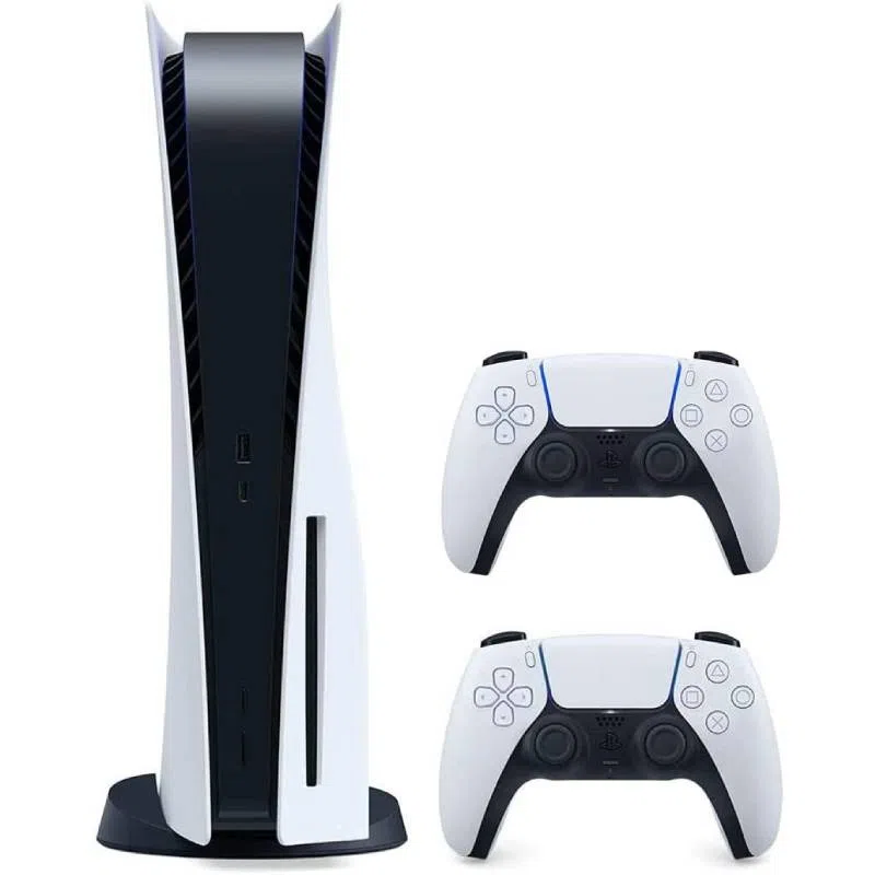 Consolă de jocuri Sony PlayStation 5 Disc Edition White 2 x DualSens (Gamepad)