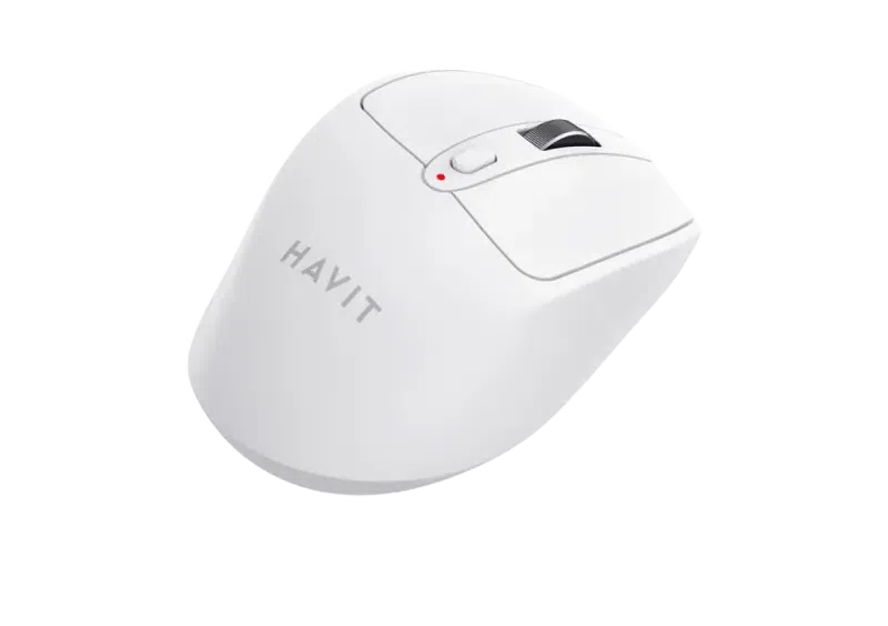 Mouse Wireless Havit MS61WB, White 3