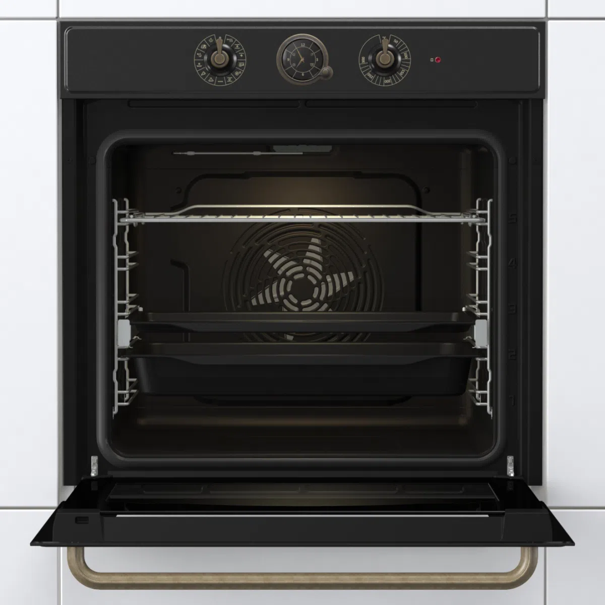 Cuptor electric Gorenje BOS67372CLB, Negru 2