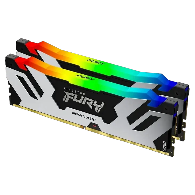 Оперативная память Kingston FURY Renegade RGB, 96 ГБ, Silver