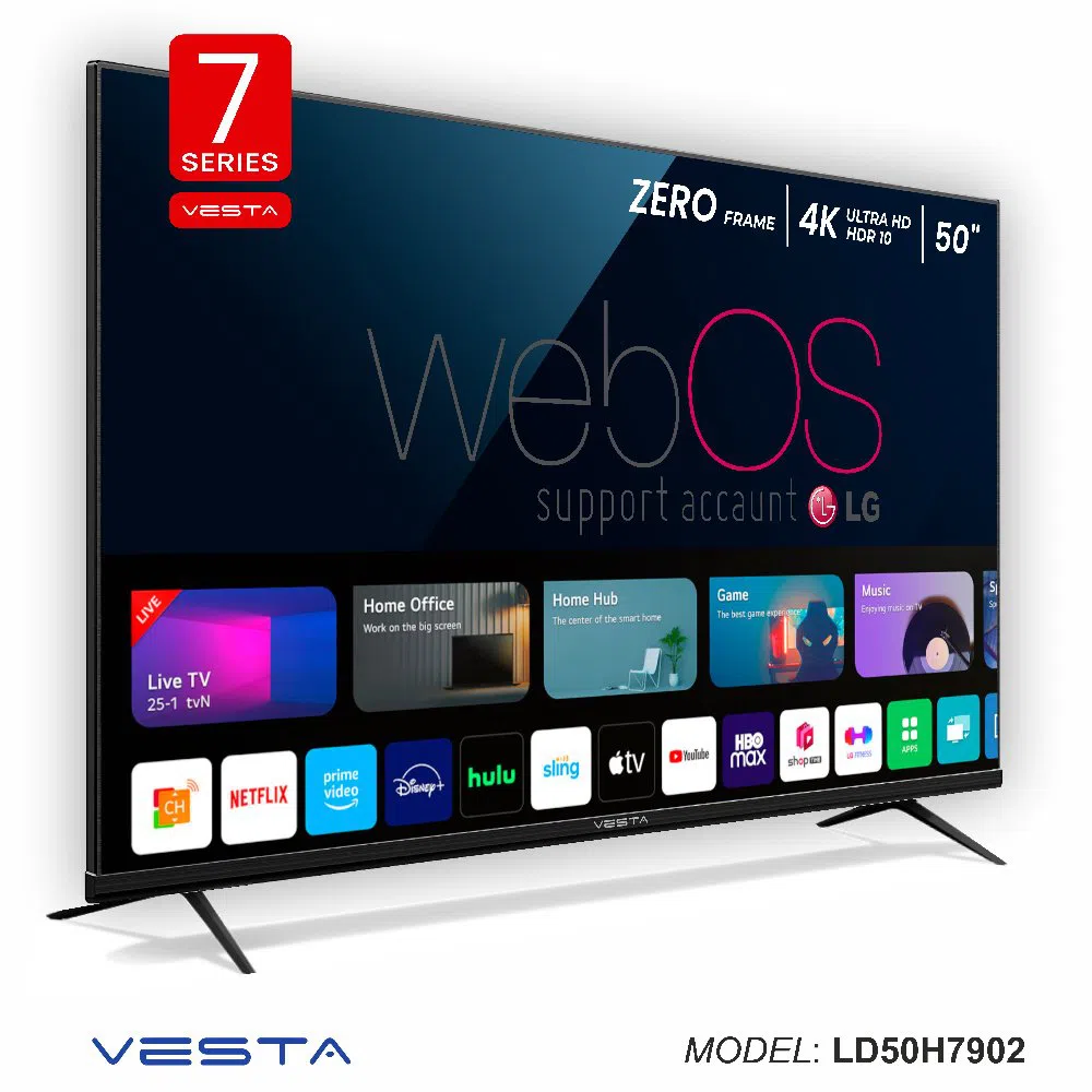 Televizor Vesta 50" WU5075AAA + MR20GA Black 6