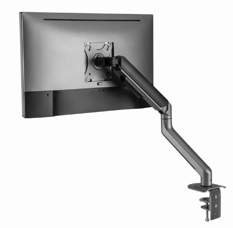Suport reglabil pentru monitor Gembird MA-DA1-05, Space Gray 4