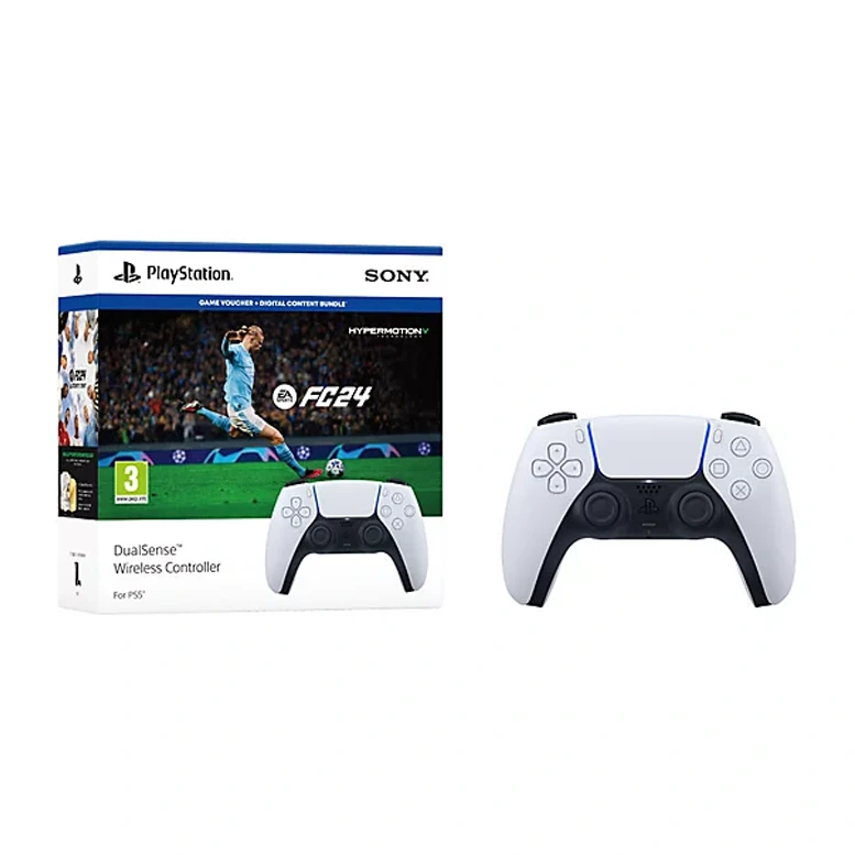 Gamepad wireless PlayStation Dualsense PS5 White (cod EA SPORTS FC24) 2