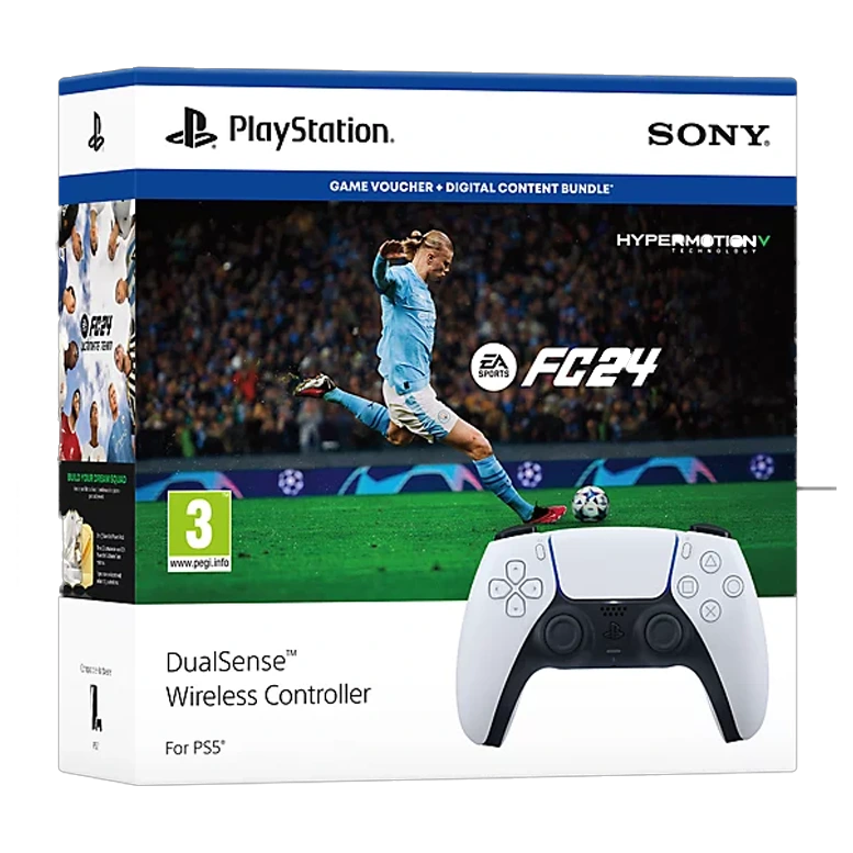 Gamepad wireless PlayStation Dualsense PS5 White (cod EA SPORTS FC24)