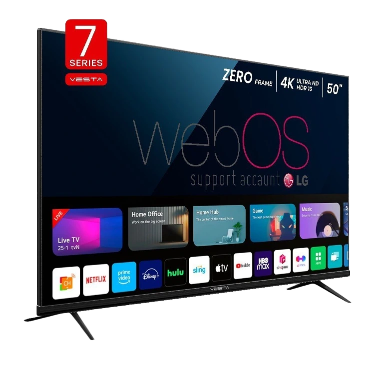 LED TV Vesta WU5075AAA(MR20GA) UHD HDR DVB-T/T2/C/S2/Ci+ Licenced WebOS(support LG acount)+LG Magic Remote 2