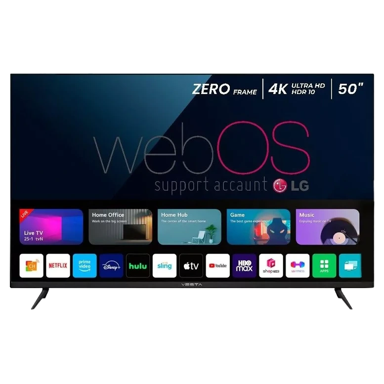 LED TV Vesta WU5075AAA(MR20GA) UHD HDR DVB-T/T2/C/S2/Ci+ Licenced WebOS(support LG acount)+LG Magic Remote