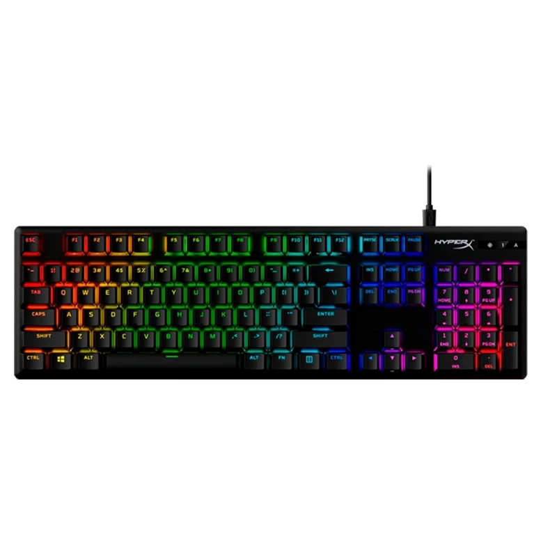 Клавиатура HyperX Alloy Origins PBT, Проводная, Черный