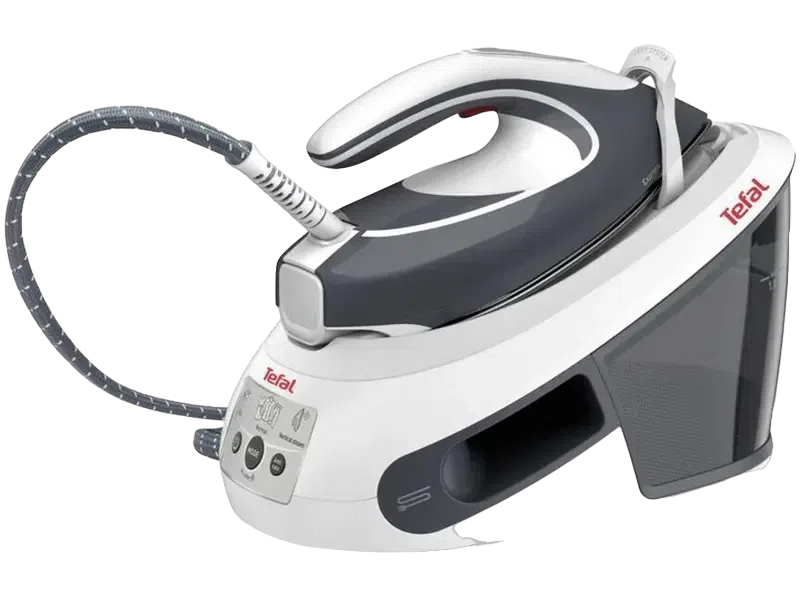 Fier de călcat cu generator de abur Tefal SV8020E1, Alb | Gri 2