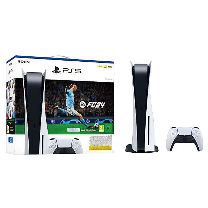 PlayStation 5 White + FC24