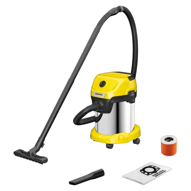 Пылесос Karcher WD 3 P V-17/4/20, Yellow