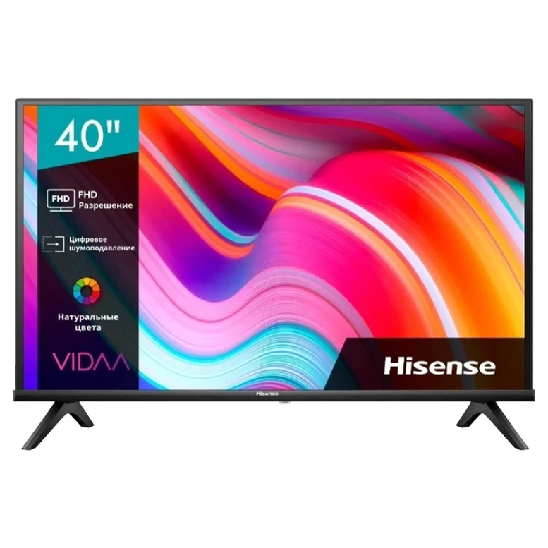 Телевизор Hisense 40" 40A4K Black 4