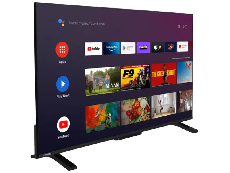 65" LED SMART Телевизор Toshiba 65UA2363DG, 3840x2160 4K UHD, Android TV, Чёрный 2