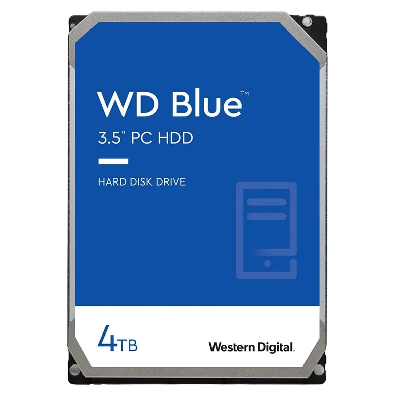 Жесткий диск Western Digital WD Blue WD40EZAX, 4ТБ, 3.5"