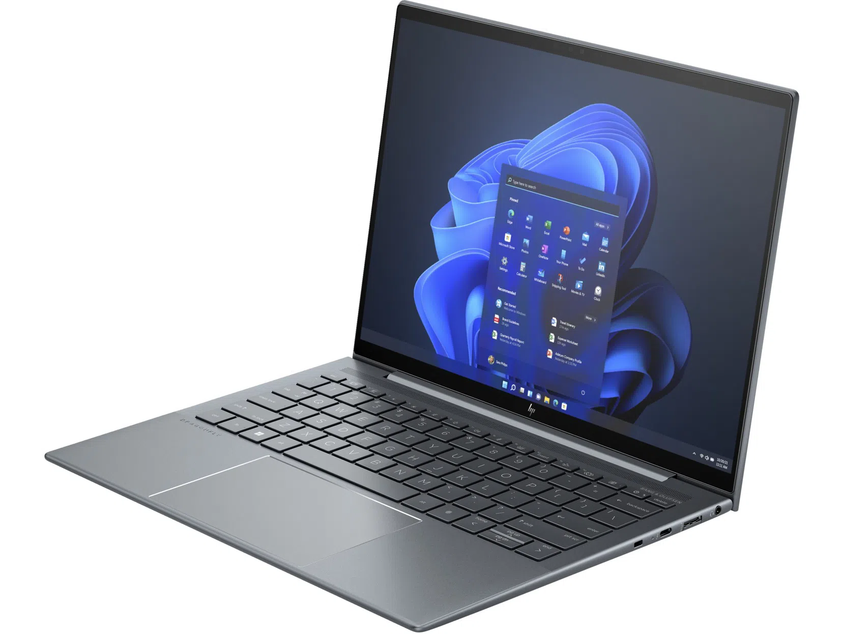 Laptop 13.5" HP EliteBook Dragonfly G4 / WUXGA / Intel Core i7 / 32GB / 1TB SSD / Win11Pro / Blue Magnesium 3