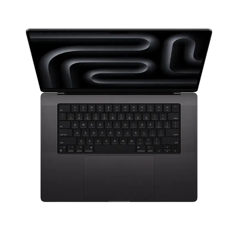 Laptop 16,2" Apple MacBook Pro 16 A2991, Space Black, M3 Pro with 12-core CPU and 18-core GPU, 36GB/512GB, macOS Sonoma 2