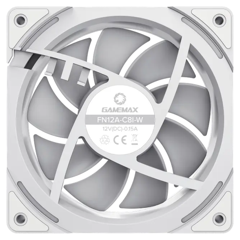 Вентилятор для ПК Gamemax KF300 3x Kit, 120 мм, Белый 5