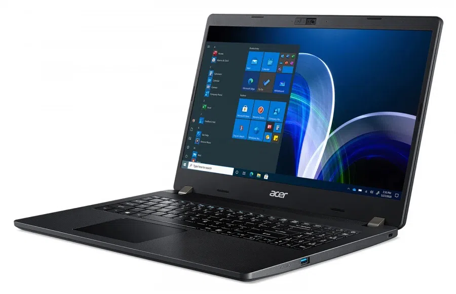Ноутбук 15.6" Acer Travel Mate TMP215-41 / AMD Ryzen 3 PRO 5450U / 8GB / 128GB M.2 NVMe SSD + 512Gb SSD / Win11Pro / Black 2