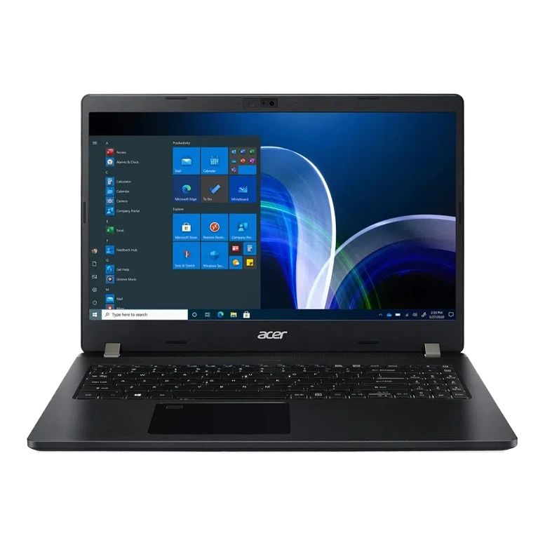 Ноутбук 15.6" Acer Travel Mate TMP215-41 / AMD Ryzen 3 PRO 5450U / 8GB / 128GB M.2 NVMe SSD + 512Gb SSD / Win11Pro / Black