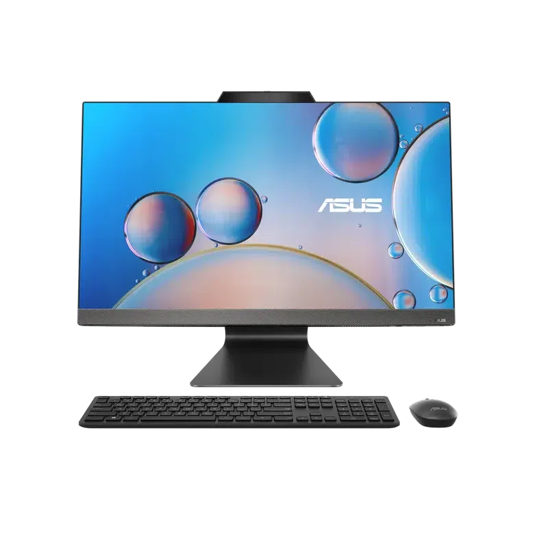 Моноблок ASUS M3702, 27", AMD Ryzen 5 7520U, 16Гб/512Гб, Без ОС, Чёрный | Серый