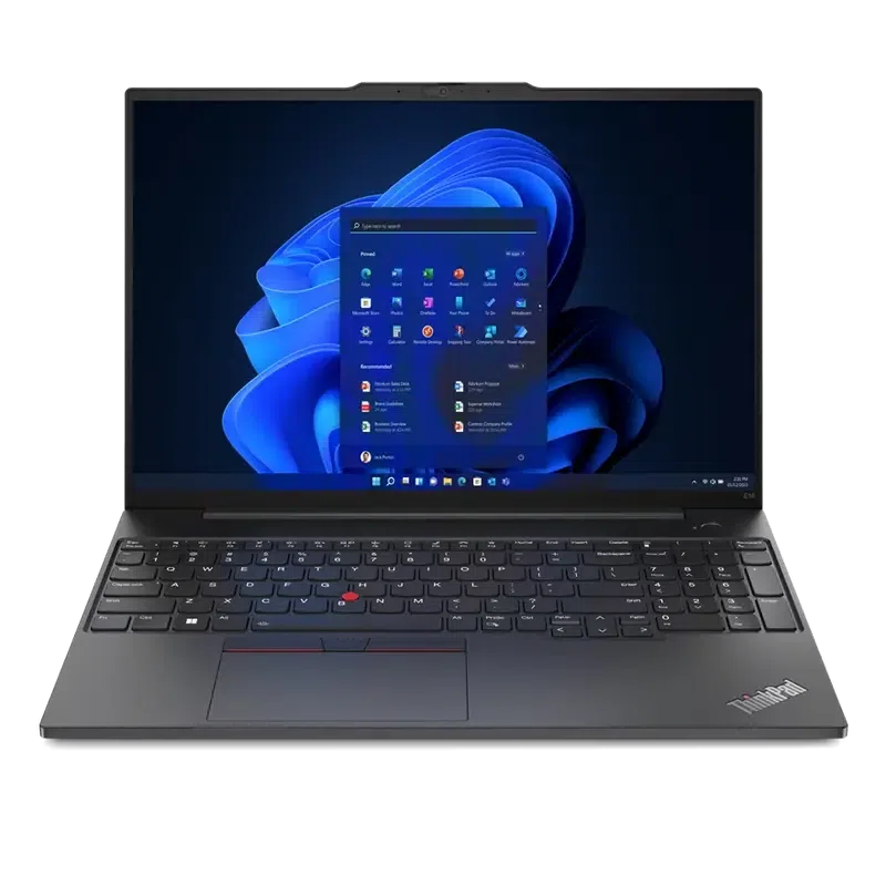 Ноутбук для бизнеса 16" Lenovo ThinkPad E16 Gen 1, Graphite Black, Intel Core i7-1355U, 16Гб/1024Гб, Без ОС 8