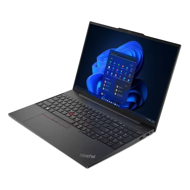 Ноутбук для бизнеса 16" Lenovo ThinkPad E16 Gen 1, Graphite Black, Intel Core i7-1355U, 16Гб/1024Гб, Без ОС