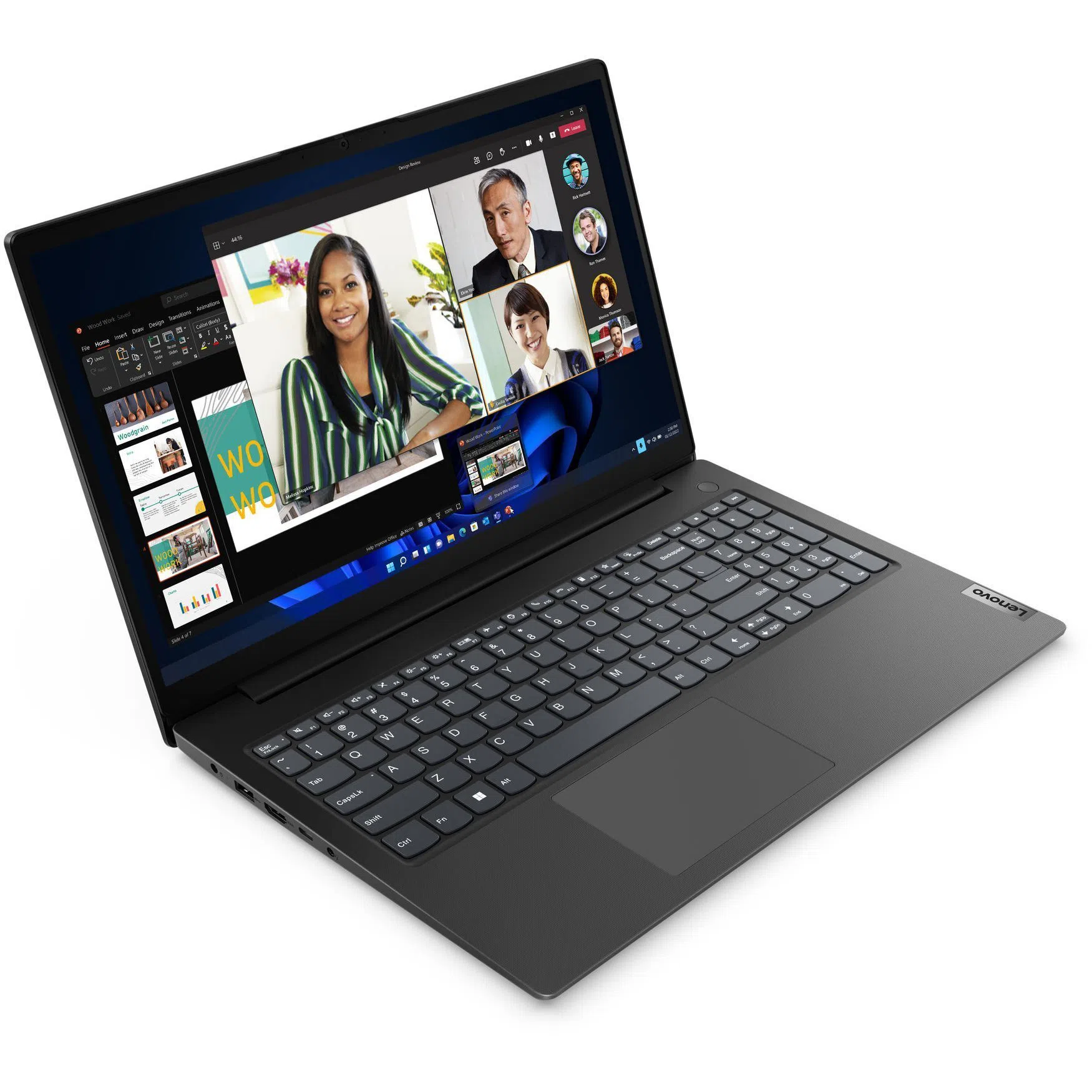 Laptop 15,6" Lenovo V15 G4 AMN / AMD Ryzen 3 7320U / 8GB / 512GB SSD / Black 2