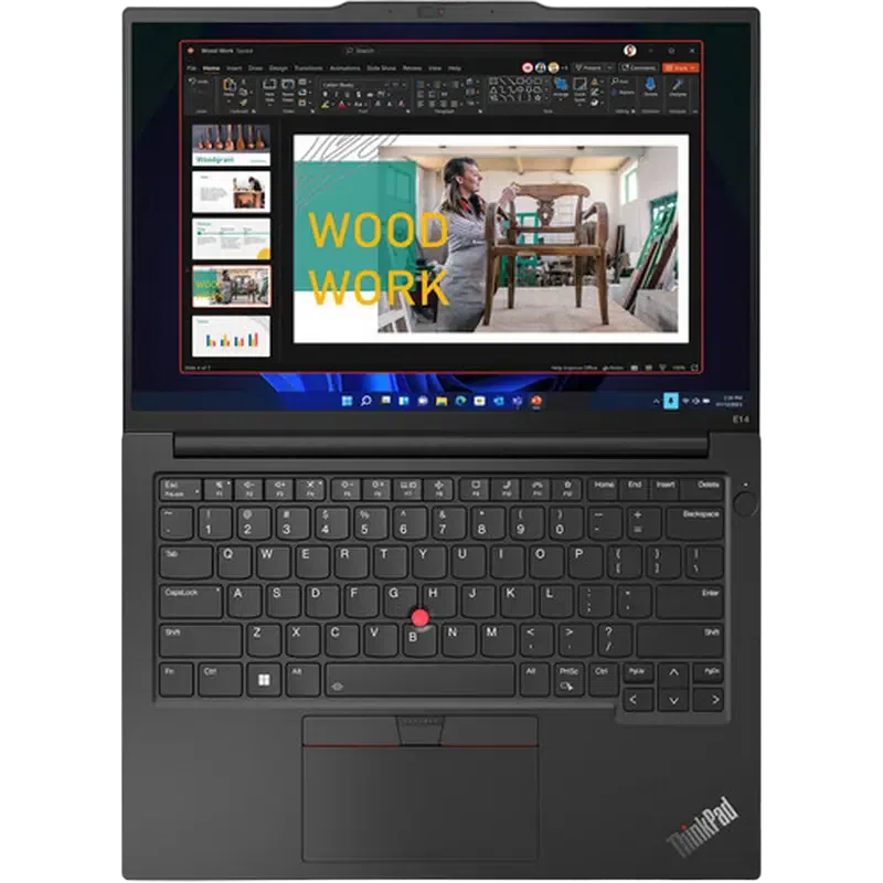 Ноутбук для бизнеса 14" Lenovo ThinkPad E14 Gen 5, Graphite Black, Intel Core i7-1355U, 16Гб/512Гб, Без ОС 2