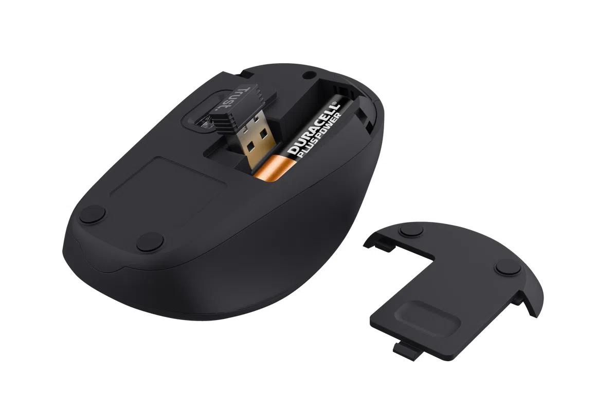Mouse Wireless Trust Yvi + Eco, Red 4
