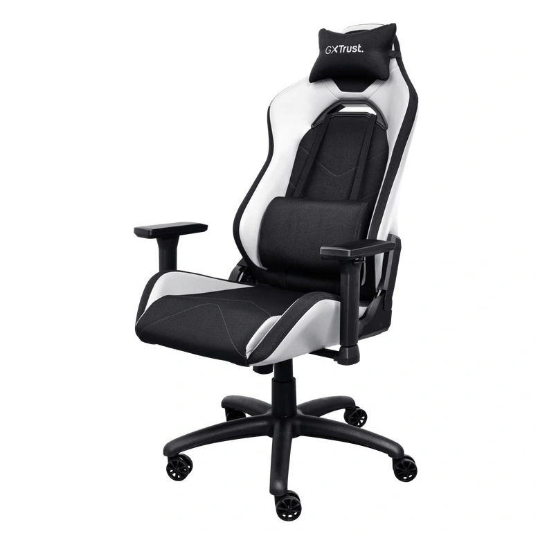 Игровое кресло Trust GXT 714W Ruya / 150kg / up to 195cm / Black/White 2