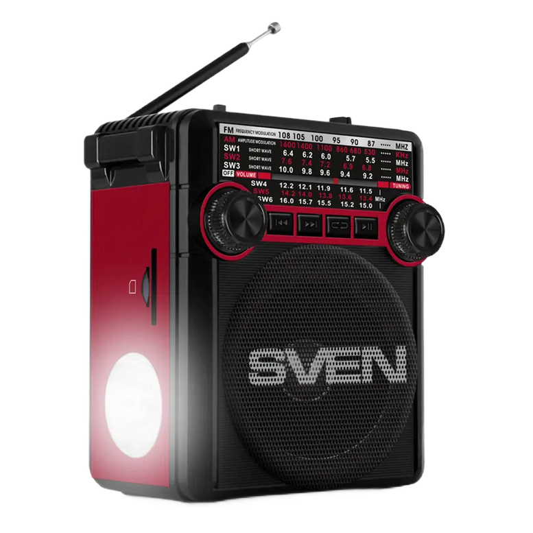 Портативная колонка SVEN SRP-355, Красный 3