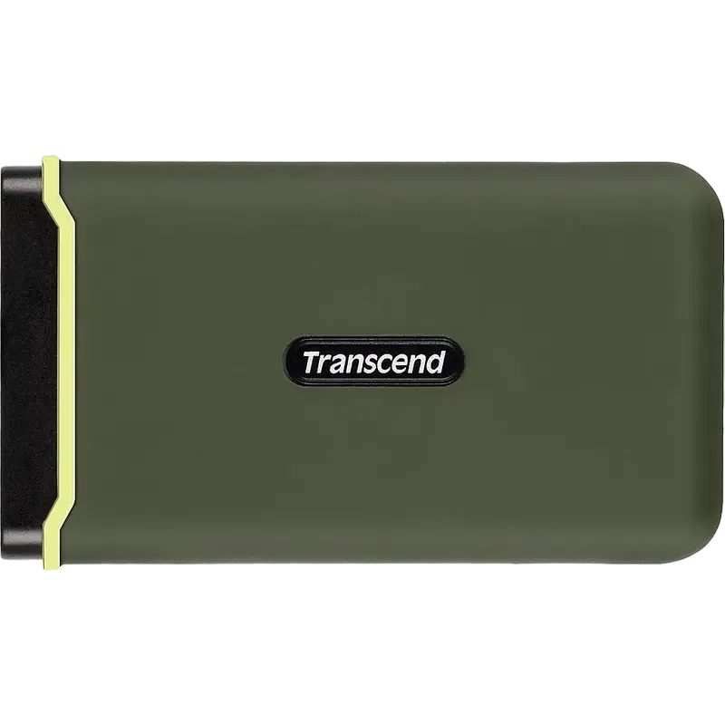 Внешний портативный SSD накопитель Transcend ESD380C, 500 ГБ, Military Green 3