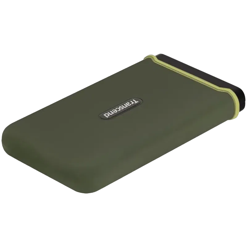 Внешний портативный SSD накопитель Transcend ESD380C, 500 ГБ, Military Green 2
