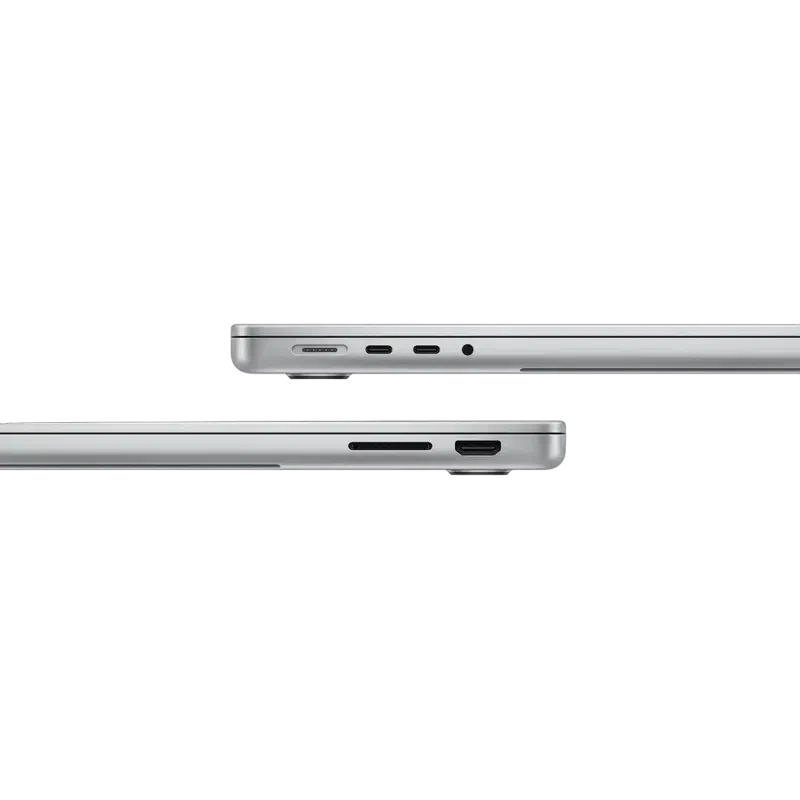 Ноутбук 14,2" Apple MacBook Pro 14 A2992, Серебристый, M3 with 8-core CPU and 10-core GPU, 8Гб/1024Гб, macOS Sonoma 3