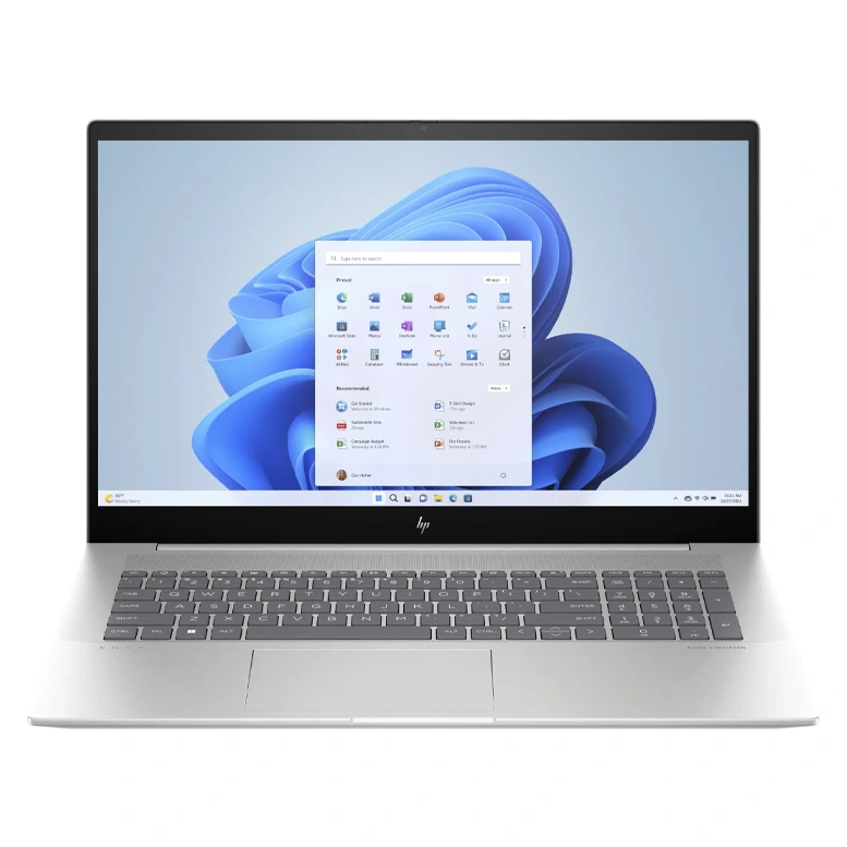 Laptop 17.3'' HP Envy (17-cw0002ci) / Touch / Intel Core i7-1355U / 32GB / 1TB SSD / RTX 3050 / Win11H / Natural Silver