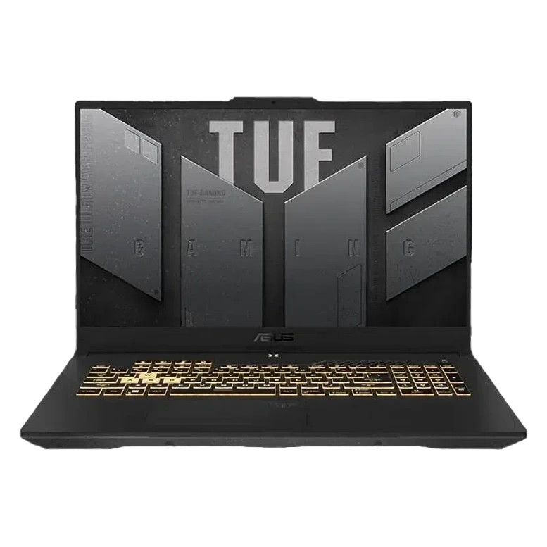 Игровой ноутбук 17,3" ASUS TUF Gaming A17 FA707NV, Mecha Gray, AMD Ryzen 7 7735HS, 16Гб/1024Гб, Без ОС