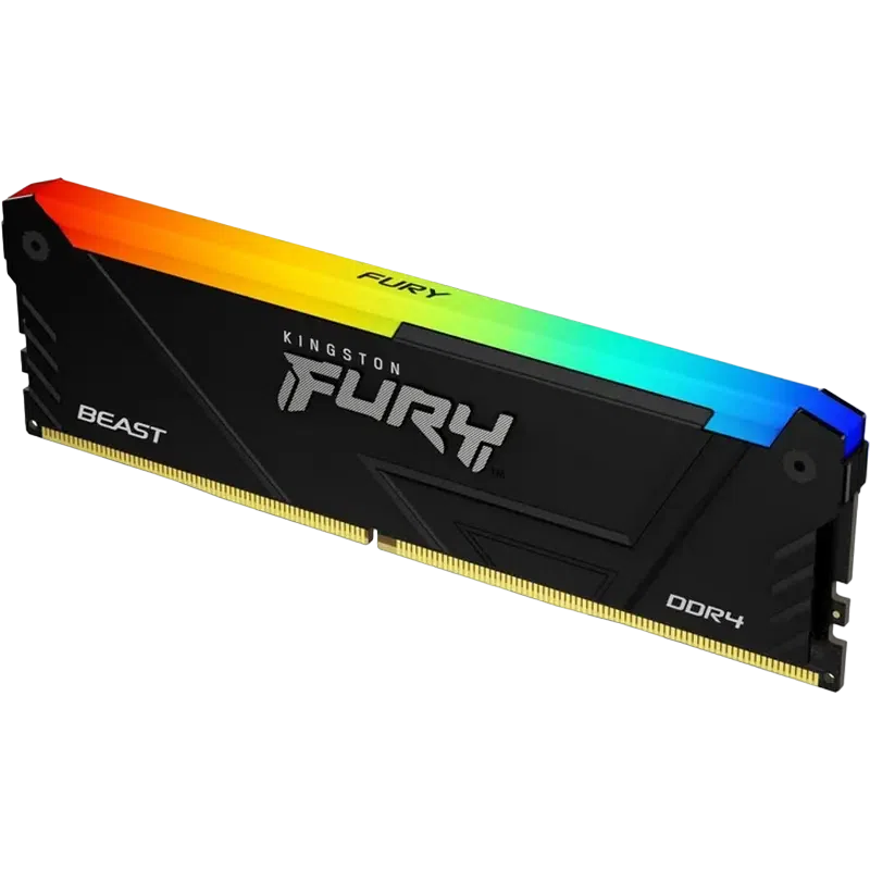 Memorie RAM Kingston FURY Beast RGB, 64GB, Black 4