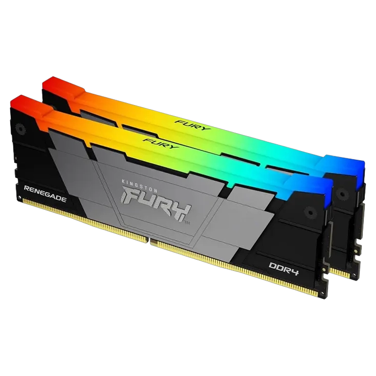 Memorie RAM Kingston FURY Renegade RGB FURY Beast, 64GB, Gray / Black
