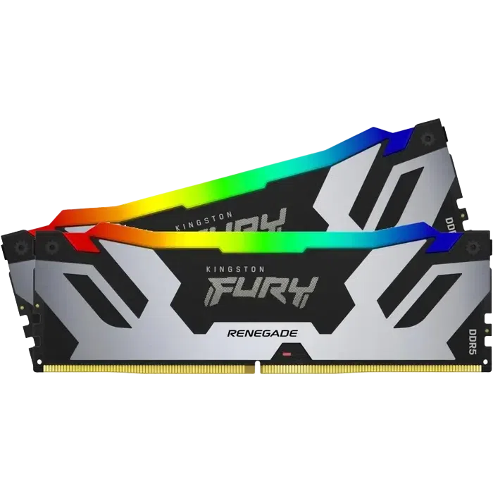 Memorie RAM Kingston FURY Renegade RGB, 96GB, Silver | Black 3