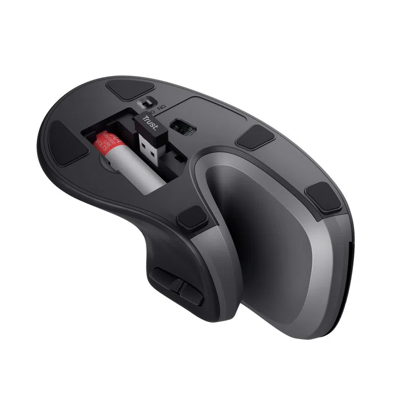 Mouse Wireless Ergonomic Trust Verro, Black 6