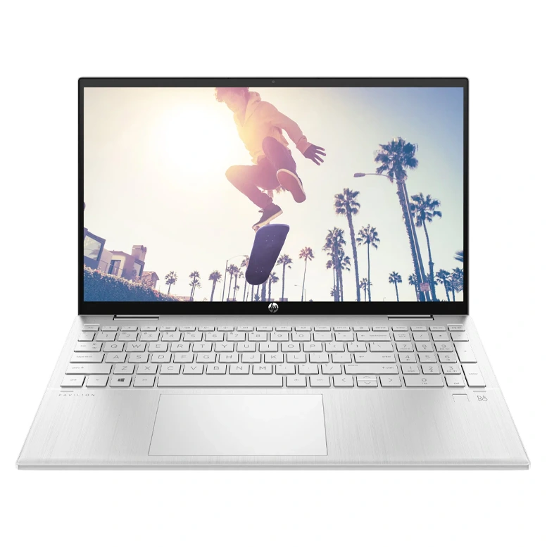 Laptop 15.6" HP Pavilion 15 x360 (15-er1019ci) / Intel Core i7-1255U / 16GB / 512GB SSD / Win11H / Natural Silver