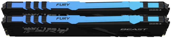 Оперативная память Kingston FURY® Beast DDR4 RGB 2666 МТ/с 32ГБ (Kit of 2*16GB) 3