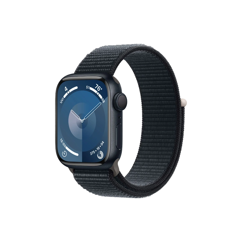 Apple Watch 9 GPS 41mm Aluminiu Midnight Sport Loop 2