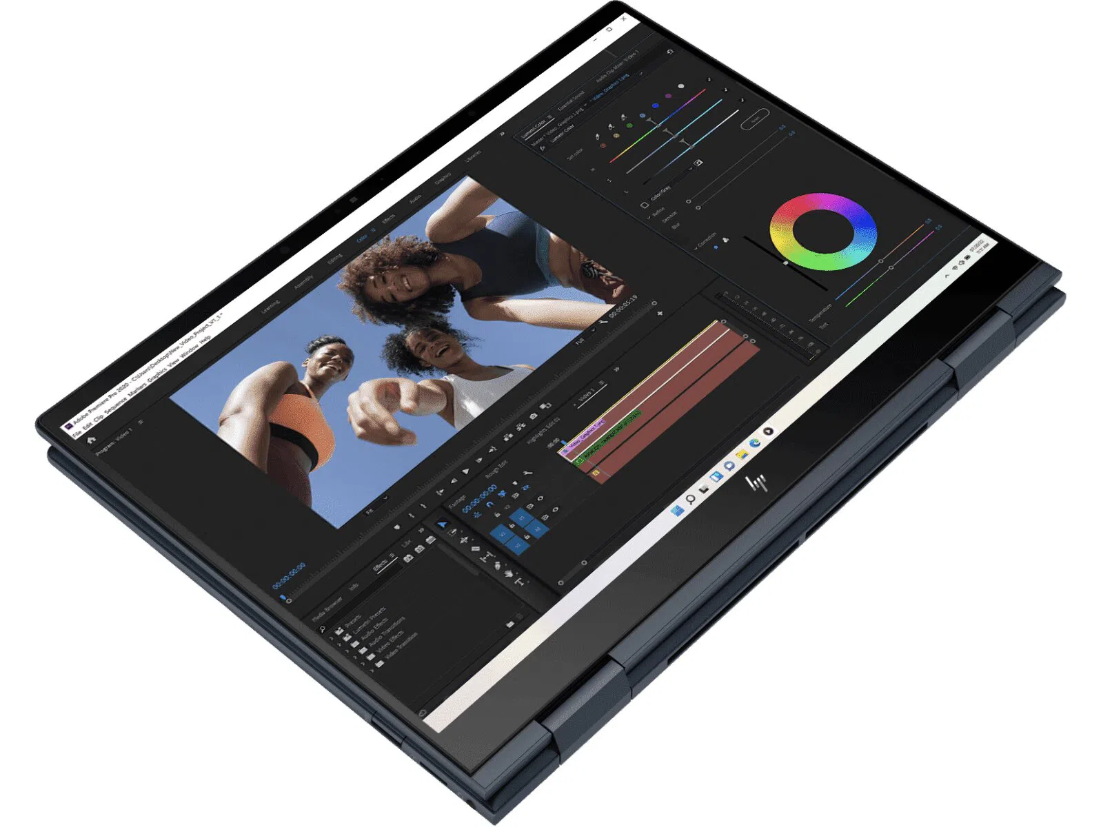 Ноутбук 13.3" HP Envy 13 x360 (13-bf0020ci) / OLED Touch / Intel Core i5-1230U / 16GB / 512GB SSD / Win11H / Space Blue 3