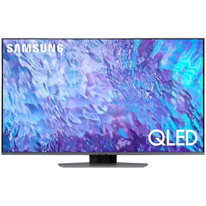 50" QLED SMART TV Samsung QE50Q80CAUXUA, 3840x2160 4K UHD, Tizen, Argintiu 5