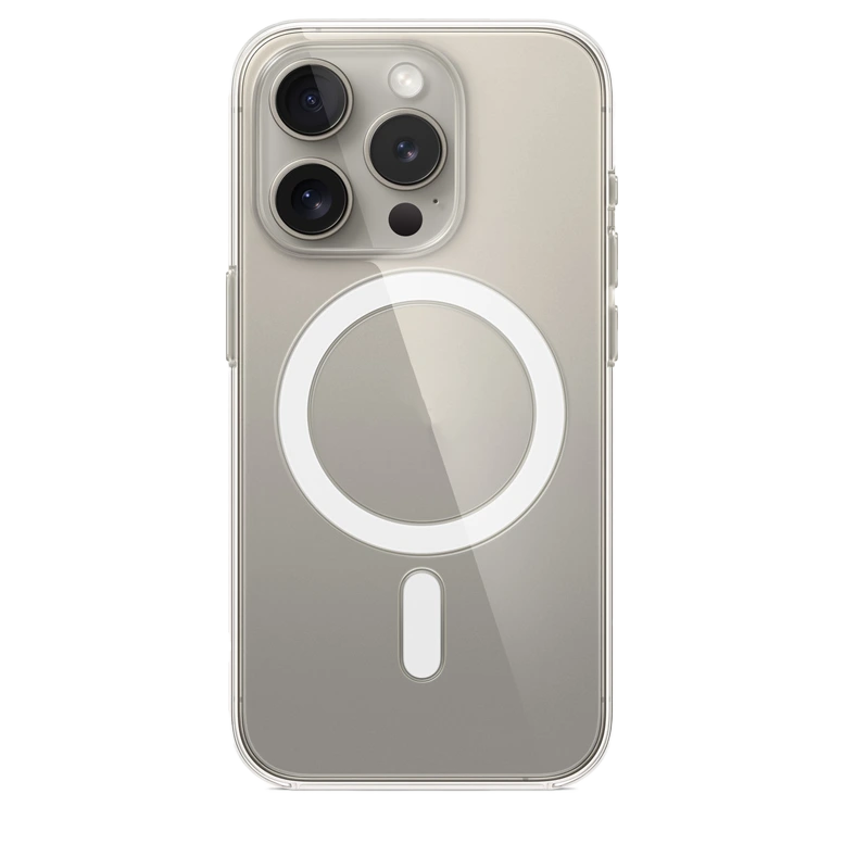 Clear Case with MagSafe for iPhone 15 Series Transparent 4