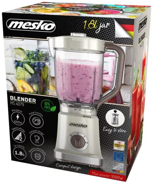 Блендер стационарный Mesko MS 4079, Бежевый 7