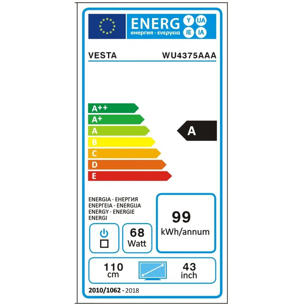 VESTA WU4375AAA+MR20GA 4